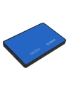 Orico External Hard Drive Enclosure SSD/HDD 2.5 inch SATA III (blue)