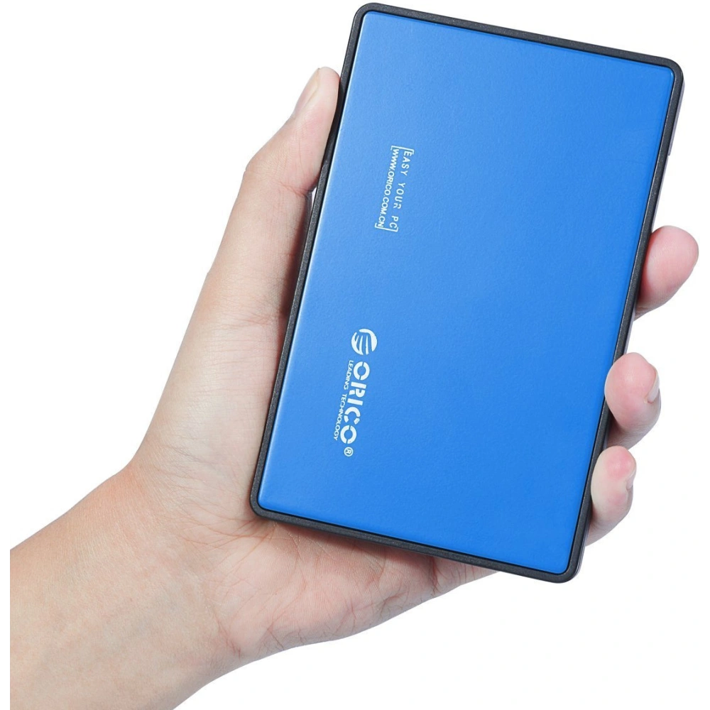 Obudowa zewnętrzna dysku Orico SSD/HDD 2.5" SATA III (niebieska)
