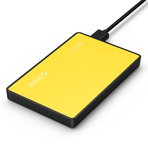Buy Orico External Hard Drive Enclosure SSD/HDD 2.5 inch SATA III (yellow) - ORC38 - {ean13} - Home Screen Store Europe