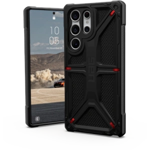 Carcasă UAG Urban Armor Gear Monarch Samsung Galaxy S23 Ultra (kevlar negru)