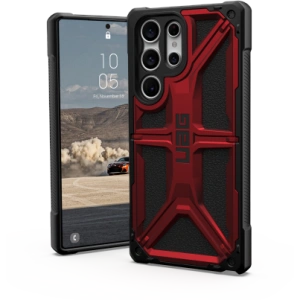 Carcasă UAG Urban Armor Gear Monarch Samsung Galaxy S23 Ultra (crimson)