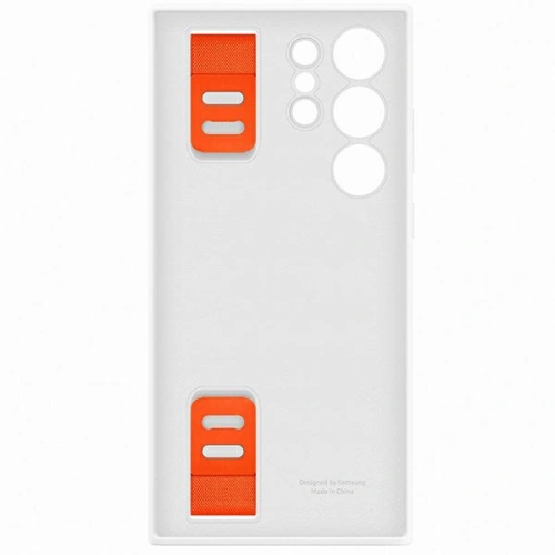 Kup Etui Samsung Galaxy S23 Ultra EF-GS918TW alb/white Silicone Grip Case - SMG804 - {ean13} - Sklep Home Screen