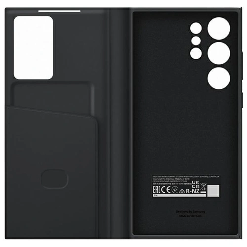 Kup Husă Samsung Galaxy S23 Ultra EF-ZS918CB negru/black Smart View Wallet Case - SMG818 - {ean13} - Sklep Home Screen