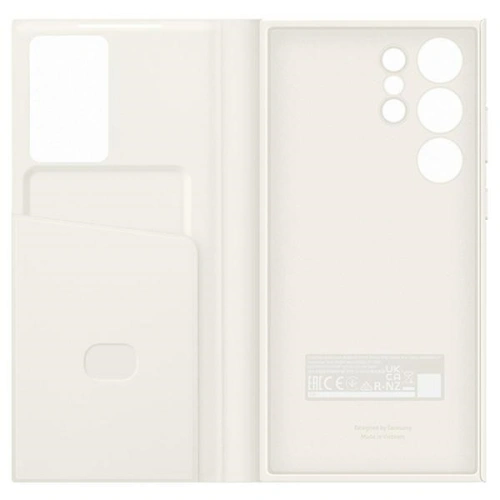 Kup Etui Samsung Galaxy S23 Ultra EF-ZS918CU kremowy/cream Smart View Wallet Case - SMG820 - {ean13} - Sklep Home Screen