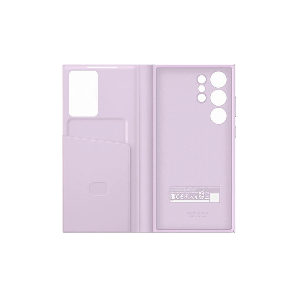 Etui Samsung Galaxy S23 Ultra EF-ZS918CV lawendowy/lavender Smart View Wallet Case
