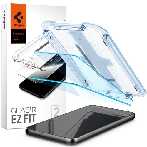 Kup Gehärtetes Glas Spigen GLAS.tR ez Fit Samsung Galaxy S23+ Plus Clear [2 PACK] - SPN2710 - {ean13} - Sklep Home Screen