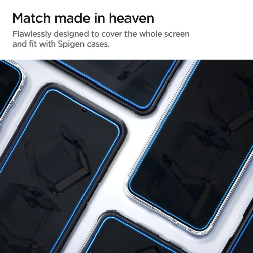 Buy Spigen GLAS.tR ez Fit Samsung Galaxy S23+ Plus Clear [2 PACK] - SPN2710 - {ean13} - Home Screen Store Europe