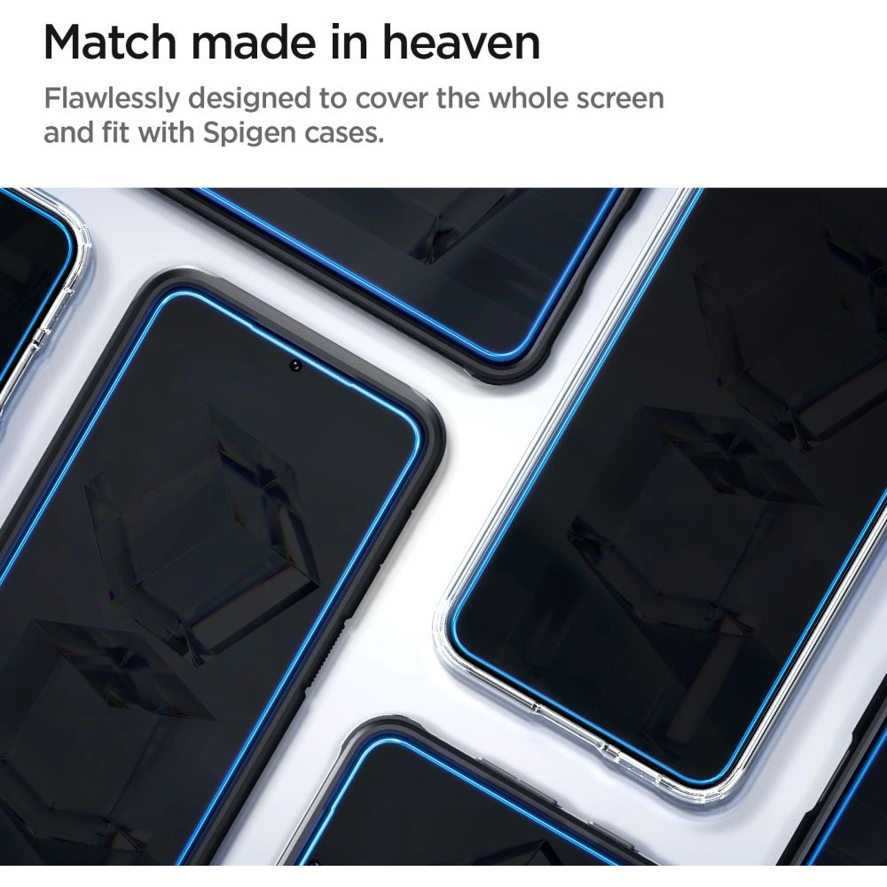 Szkło hartowane Spigen GLAS.tR ez Fit Samsung Galaxy S23+ Plus Clear [2 PACK]