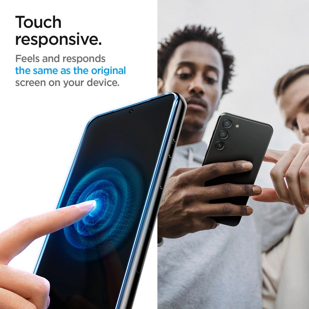 Szkło hartowane Spigen GLAS.tR ez Fit Samsung Galaxy S23+ Plus Clear [2 PACK]