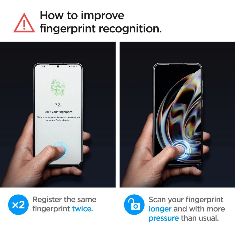 Szkło hartowane Spigen GLAS.tR ez Fit Samsung Galaxy S23+ Plus Clear [2 PACK]