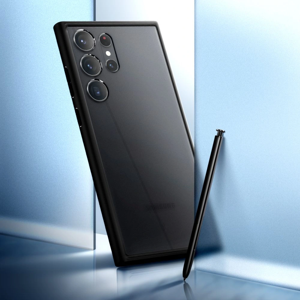 Etui Spigen Ultra Hybrid Samsung Galaxy S23 Ultra Frost Black