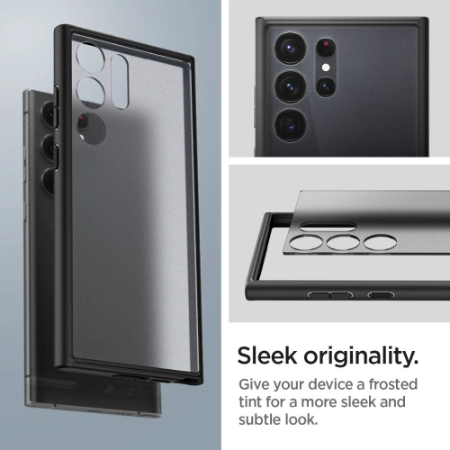 Kup Case Spigen Ultra Hybrid Samsung Galaxy S23 Ultra Frost Black - SPN2713 - {ean13} - Sklep Home Screen