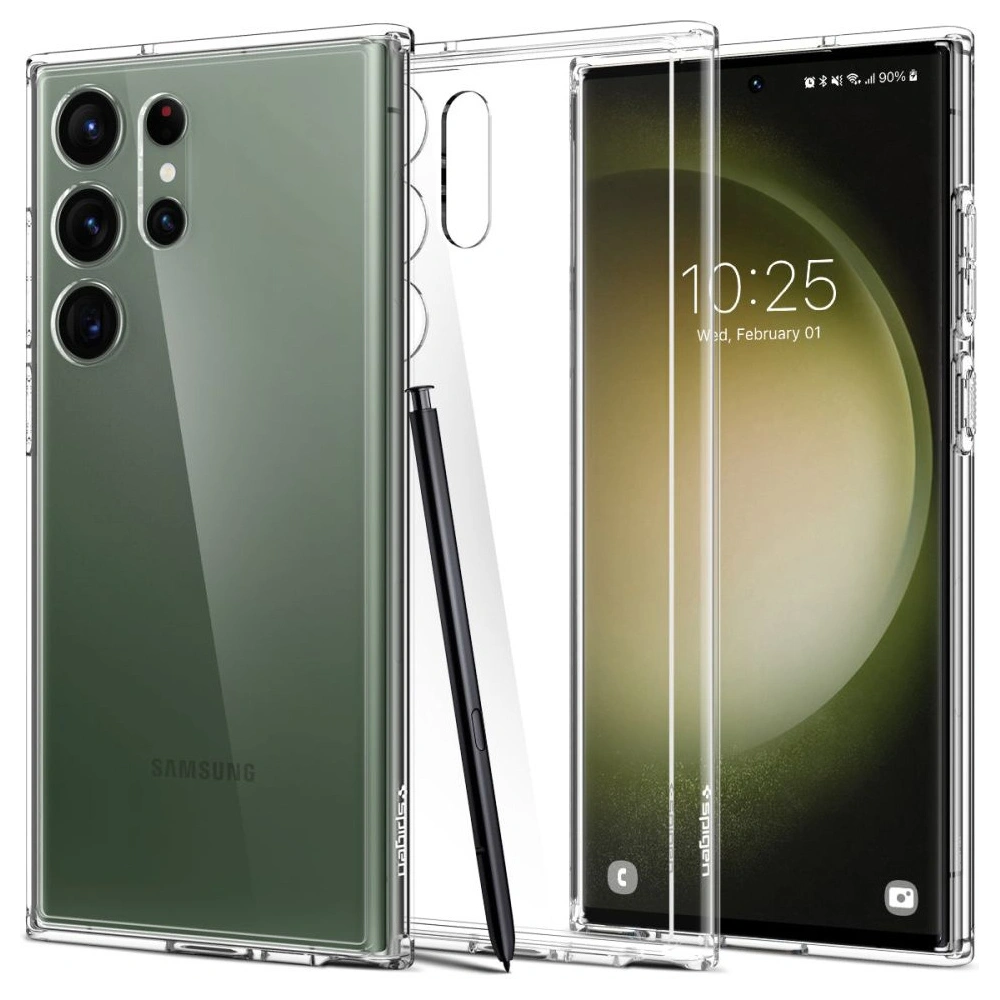 Etui Spigen Ultra Hybrid Samsung Galaxy S23 Ultra Crystal Clear