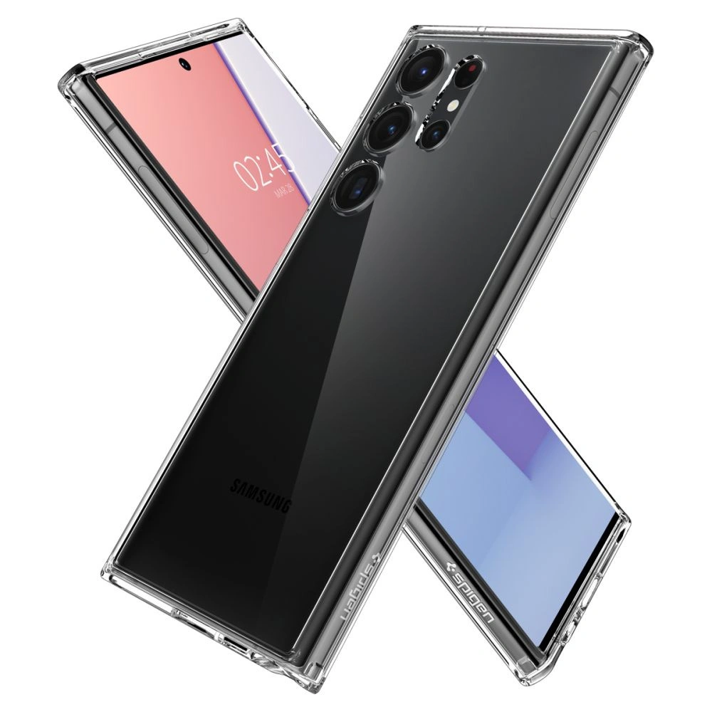 Etui Spigen Ultra Hybrid Samsung Galaxy S23 Ultra Crystal Clear