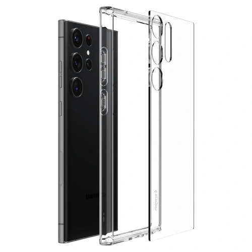 Kup Etui Spigen Ultra Hybrid Samsung Galaxy S23 Ultra Crystal Clear - SPN2714 - {ean13} - Sklep Home Screen