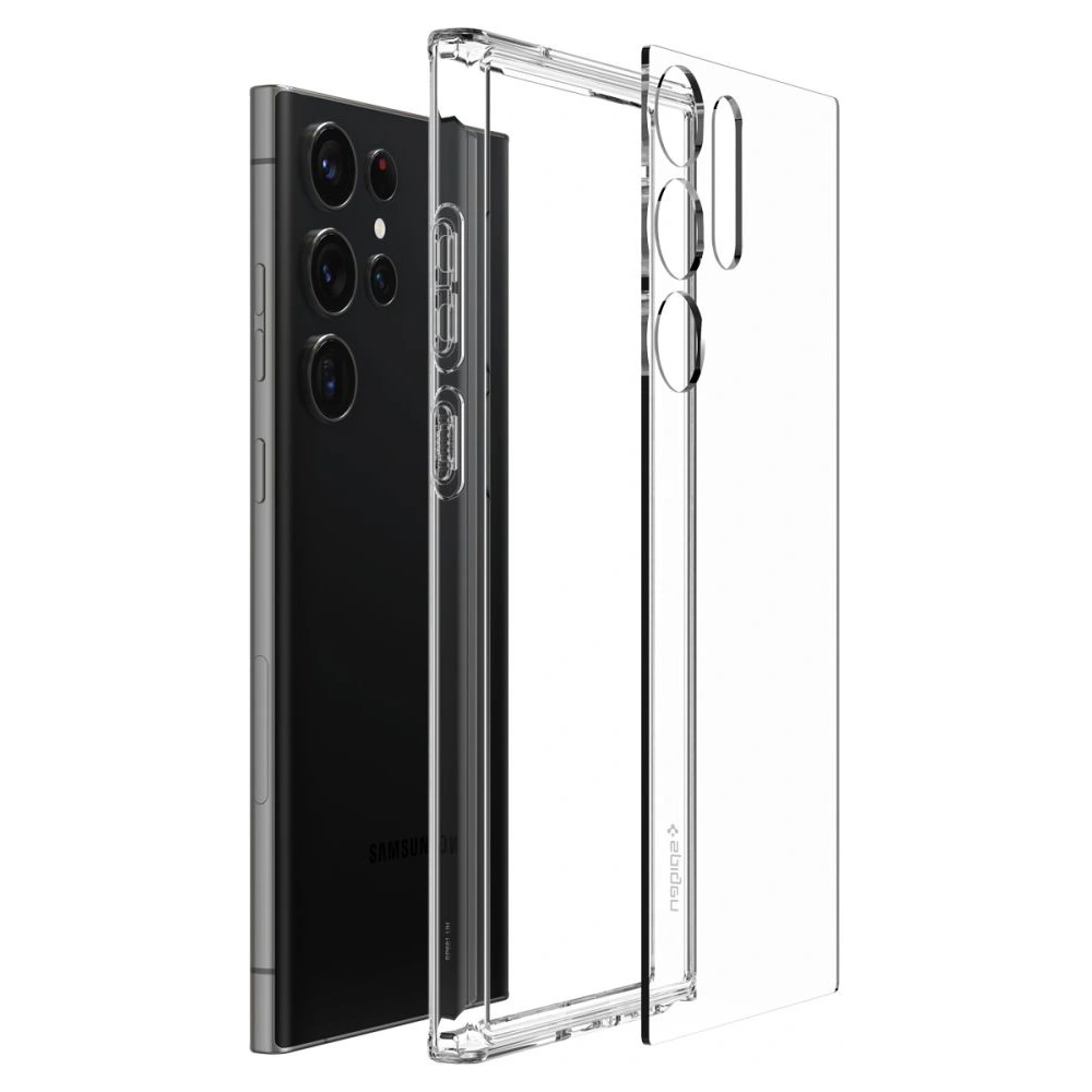 Etui Spigen Ultra Hybrid Samsung Galaxy S23 Ultra Crystal Clear