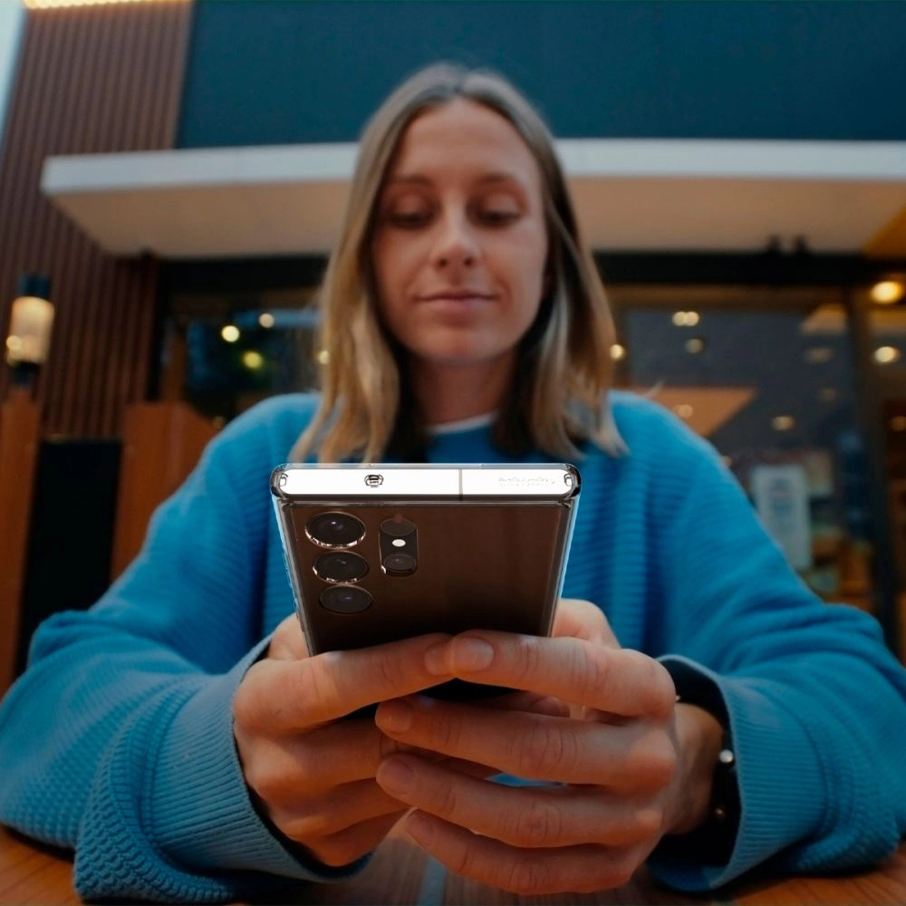 Etui Spigen Ultra Hybrid Samsung Galaxy S23 Ultra Crystal Clear