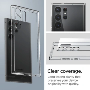 Kup Etui Spigen Ultra Hybrid Samsung Galaxy S23 Ultra Crystal Clear - SPN2714 - {ean13} - Sklep Home Screen