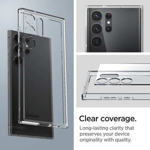 Buy Spigen Ultra Hybrid Samsung Galaxy S23 Ultra Crystal Clear - SPN2714 - {ean13} - Home Screen Store Europe