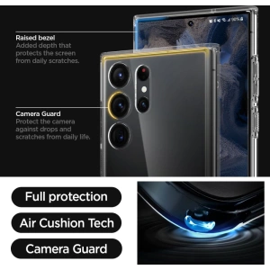 Kup Etui Spigen Ultra Hybrid Samsung Galaxy S23 Ultra Crystal Clear - SPN2714 - {ean13} - Sklep Home Screen