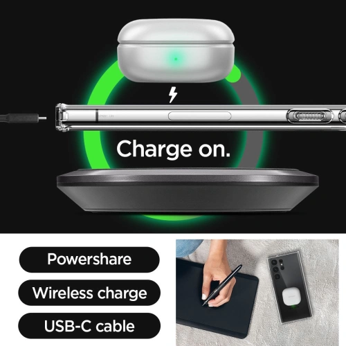 Kup Etui Spigen Ultra Hybrid Samsung Galaxy S23 Ultra Crystal Clear - SPN2714 - {ean13} - Sklep Home Screen