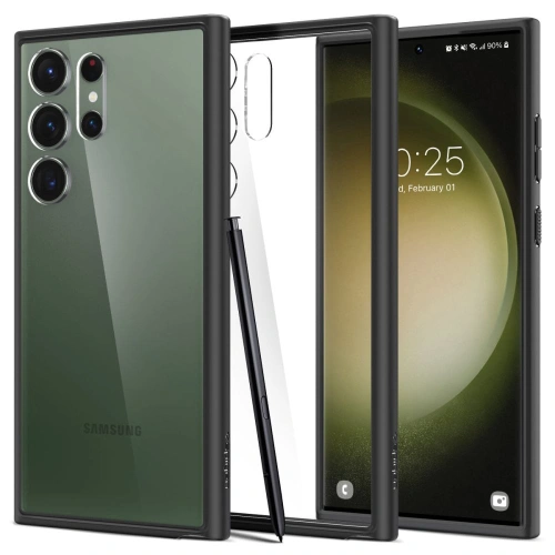Kup Etui Spigen Ultra Hybrid Samsung Galaxy S23 Ultra Matt Fekete - SPN2715 - {ean13} - Sklep Home Screen