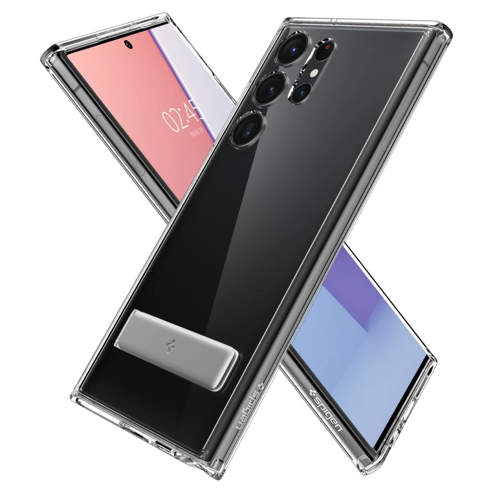 Etui Spigen Ultra Hybrid S Samsung Galaxy S23 Ultra Crystal Clear