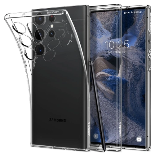 Kup Husă Spigen Liquid Crystal Samsung Galaxy S23 Ultra Crystal Clear - SPN2719 - {ean13} - Sklep Home Screen