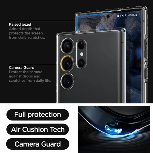 Buy Spigen Liquid Crystal Samsung Galaxy S23 Ultra Crystal Clear - SPN2719 - {ean13} - Home Screen Store Europe