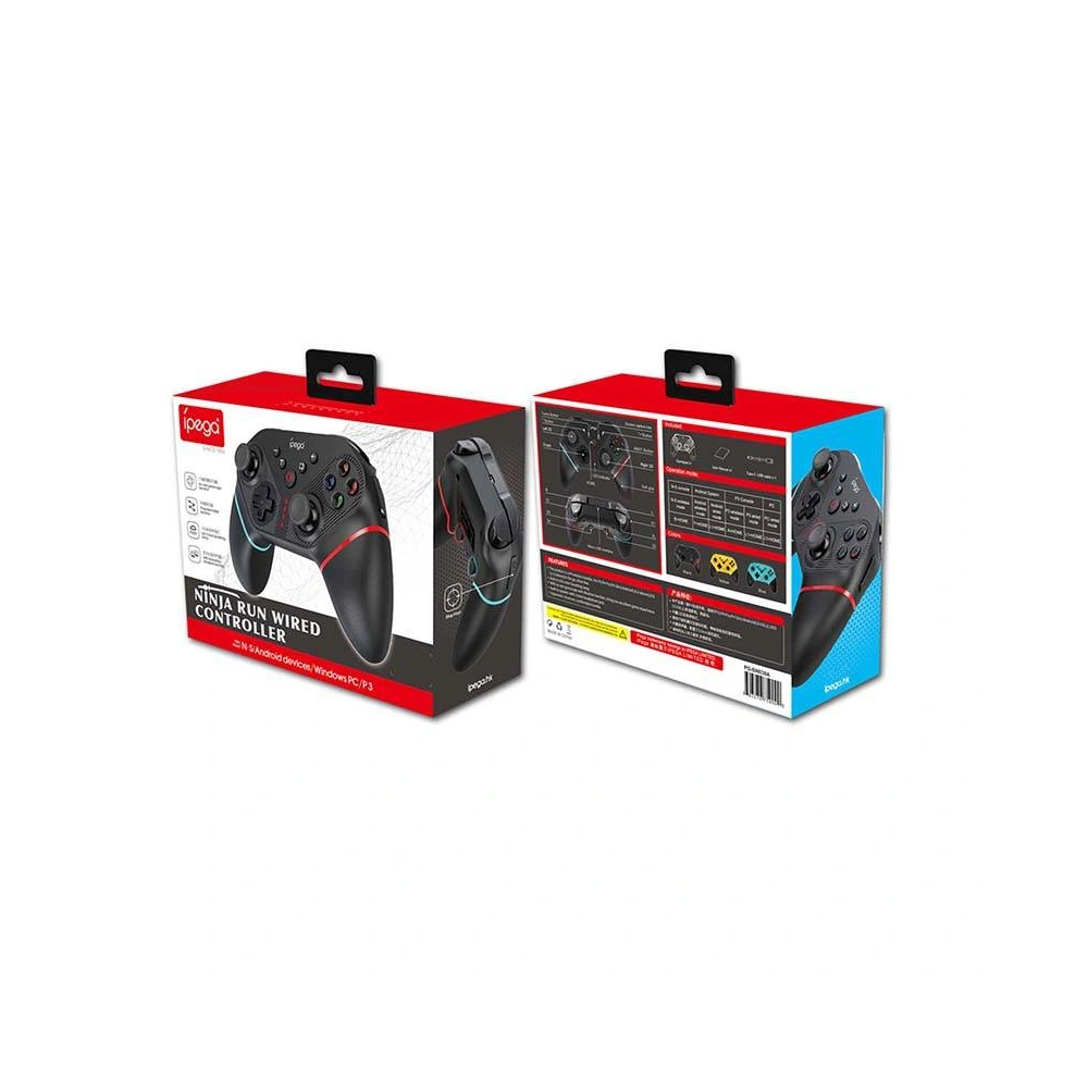 Kontroler bezprzewodowy iPega GamePad Ninja PG-SW038A NSW BT (czarny)