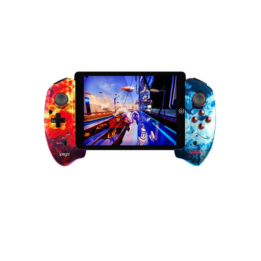 Kontroler bezprzewodowy iPega GamePad PG-9083B z uchwytem na telefon (flame)
