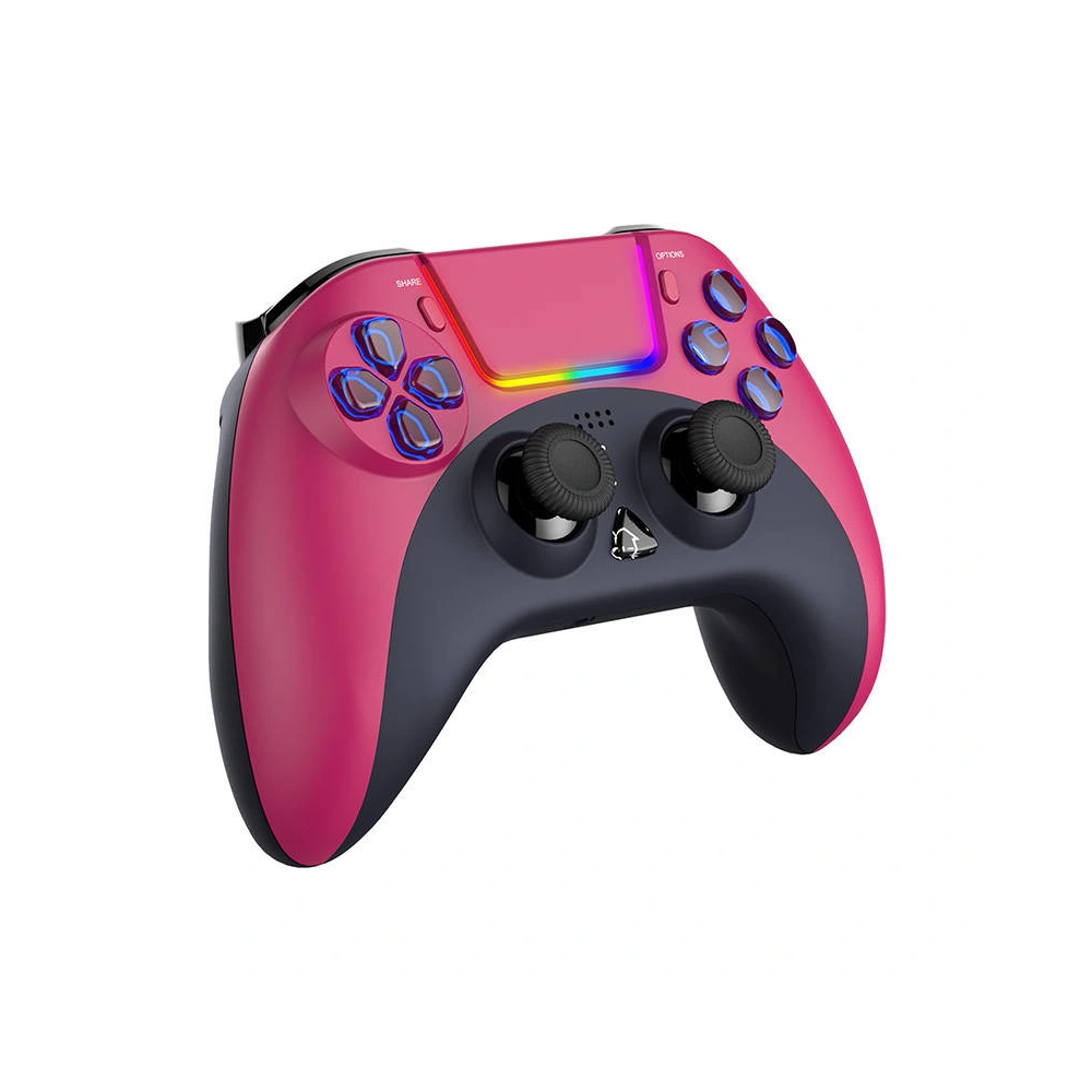 Kontroler bezprzewodowy iPega GamePad PG-P4023D touchpad PS4 (Różowy)