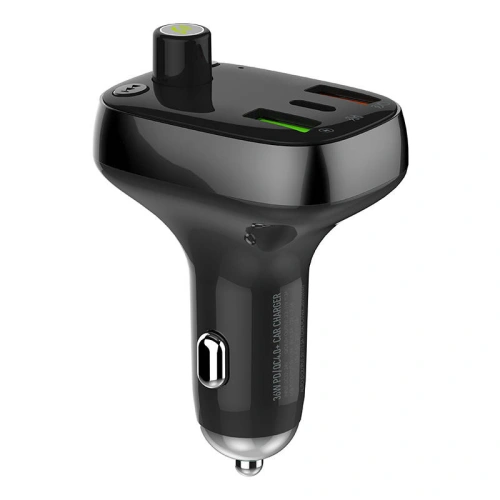 Kup Transmitter FM LDNIO C704Q s Bluetooth, 2x USB + USB-C, microSD / TF (černý) - LDN27 - {ean13} - Sklep Home Screen