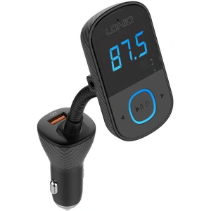 Kup Transmiter FM LDNIO C705Q z Bluetooth, 2x USB + USB-C (czarny) - LDN28 - {ean13} - Sklep Home Screen