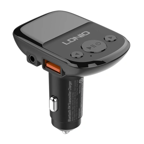 Kup FM-Transmitter LDNIO C706Q mit Bluetooth, 2x USB, AUX (schwarz) - LDN29 - {ean13} - Sklep Home Screen
