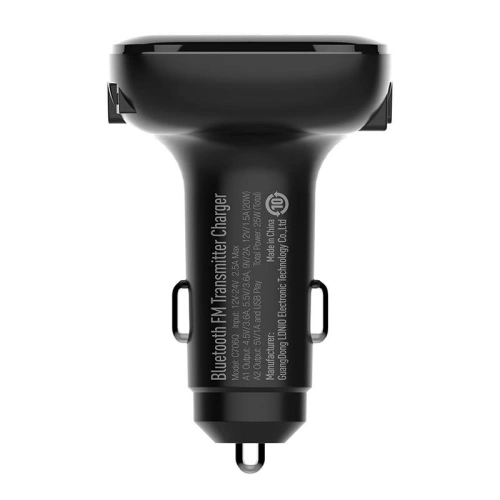 Kup FM-Transmitter LDNIO C706Q mit Bluetooth, 2x USB, AUX (schwarz) - LDN29 - {ean13} - Sklep Home Screen