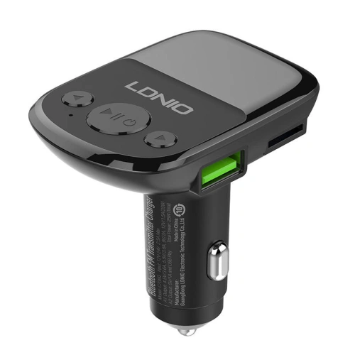 Kup FM-Transmitter LDNIO C706Q mit Bluetooth, 2x USB, AUX (schwarz) - LDN29 - {ean13} - Sklep Home Screen