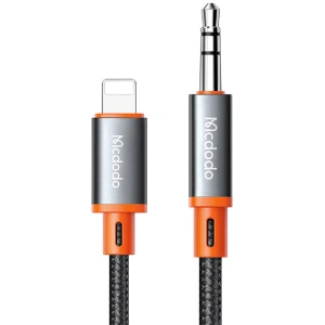 Mcdodo CA-0780 Lightning/mini jack 3.5mm AUX Cable, 1.2m (black)