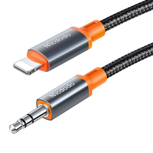 Kup Cablul Mcdodo CA-0780 Lightning/mini jack 3.5mm AUX, 1.2m (negru) - MDD33 - {ean13} - Sklep Home Screen