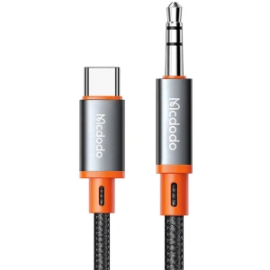 Kup Cablul Mcdodo CA-0820 USB-C/mini jack 3.5mmm AUX, 1.2m (negru) - MDD34 - {ean13} - Sklep Home Screen