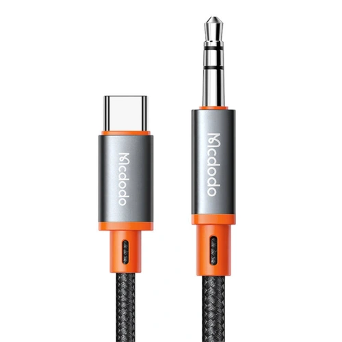 Kup Kabel Mcdodo CA-0820 USB-C/mini jack 3.5mmm AUX, 1.2m (černý) - MDD34 - {ean13} - Sklep Home Screen