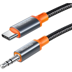 Kabel Mcdodo CA-900 USB-C/mini jack 3.5mmm AUX, 1.8m (czarny)