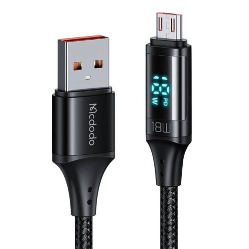Kup Kábel Mcdodo CA-1070 USB-A/microUSB, 3A, 1.2m (fekete) - MDD38 - {ean13} - Sklep Home Screen