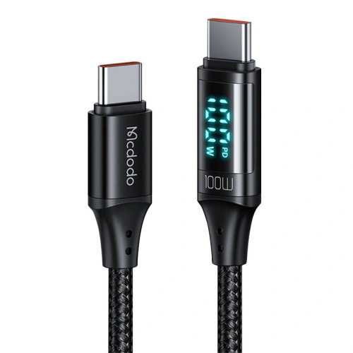 Kup Kabel Mcdodo CA-1100 USB-C/USB-C 100W, 1.2m (černý) - MDD39 - {ean13} - Sklep Home Screen