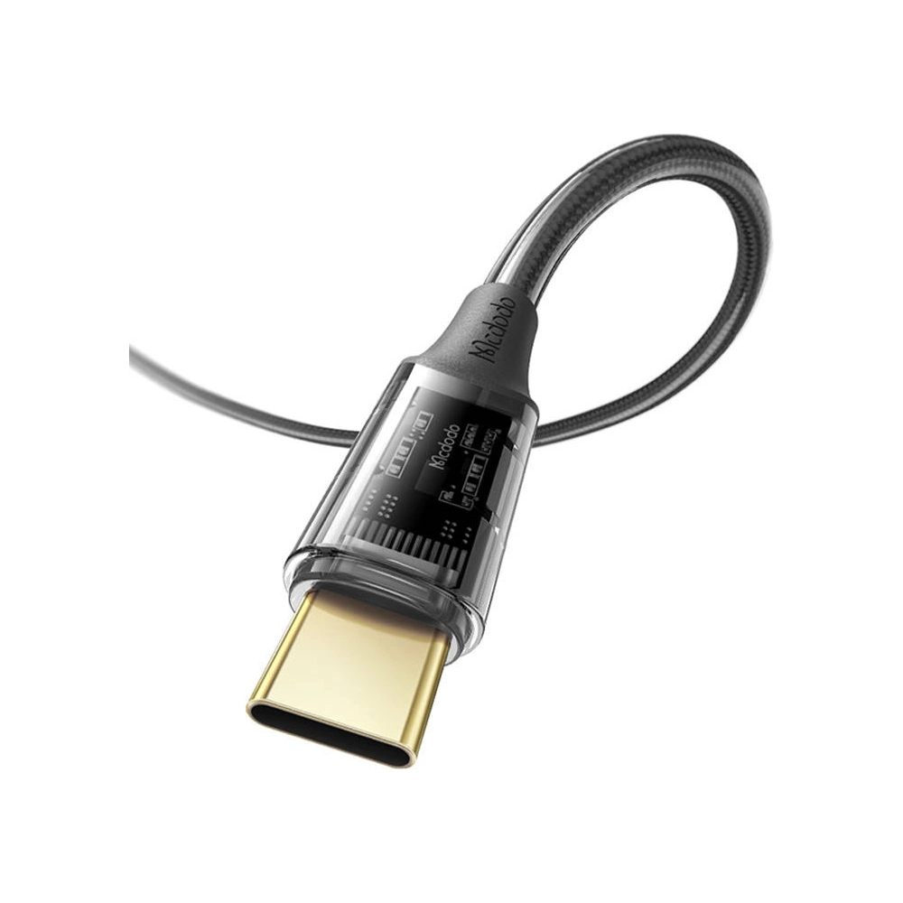 Kabel Mcdodo CA-2090 USB-A/USB-C 6A, 1.2m (czarny)