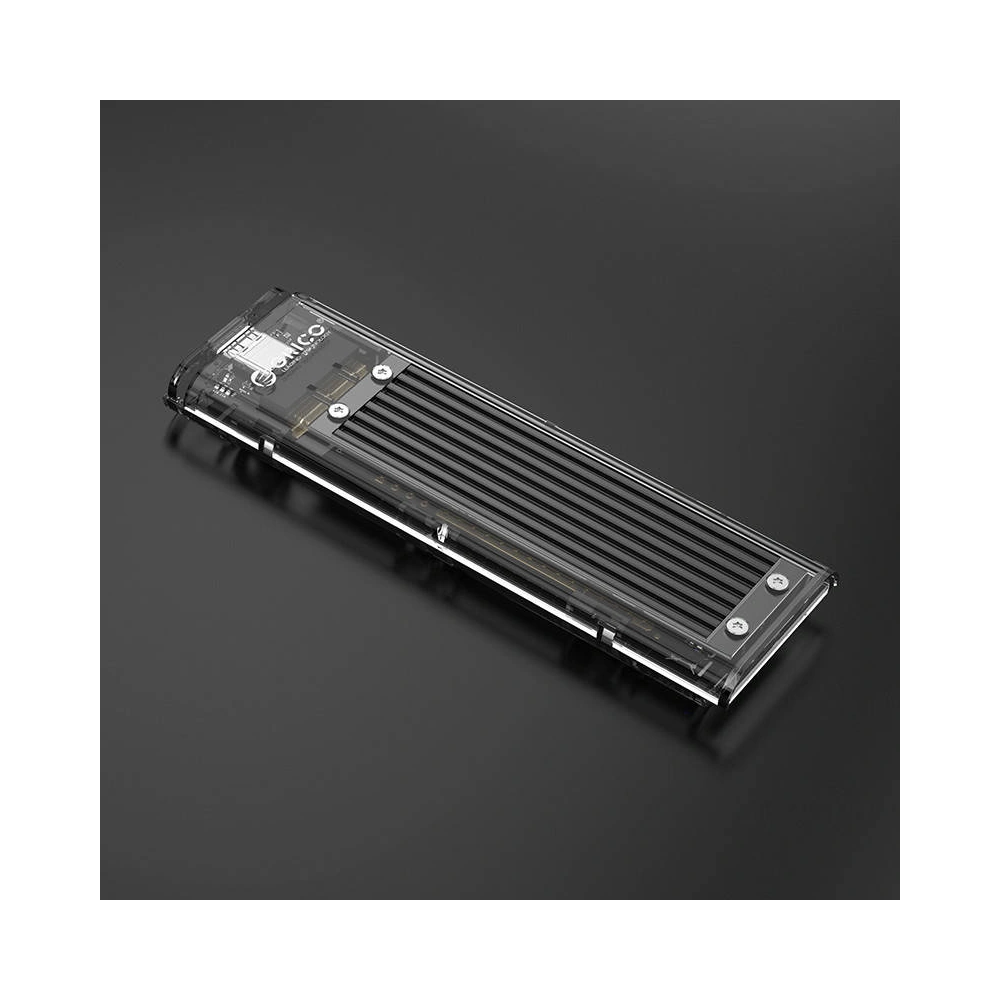 Obudowa dysku SDD M.2 Orico, NVME, USB-C 3.1 Gen.2, 10Gbps (czarna)