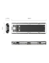 Buy Orico External Hard Drive Enclosure SDD M.2 NVME, USB-C 3.1 Gen.2, 10Gbps (black) - ORC43 - {ean13} - Home Screen Store Europe