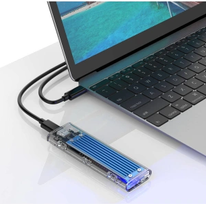 Buy Orico External Hard Drive Enclosure SDD M.2 NVME, USB-C 3.1 Gen.2, 10Gbps (blue) - ORC44 - {ean13} - Home Screen Store Europe