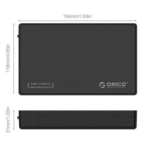 Kup Obudowa zewnętrzna dysku Orico HDD 2.5/3,5 cala USB-C - ORC47 - {ean13} - Sklep Home Screen