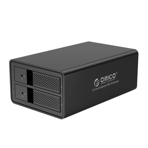 Kup Külső ház Orico 2 db 3,5 hüvelykes HDD-hez USB 3.0 B típusú - ORC48 - {ean13} - Sklep Home Screen